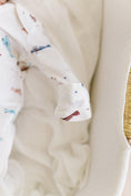 Load image into Gallery viewer, Knotted Baby Gown - Vintage Airplane
