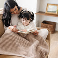 Load image into Gallery viewer, WAFFLE KNIT RECEIVING BLANKETS

