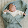 Load image into Gallery viewer, WAFFLE KNIT RECEIVING BLANKETS
