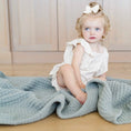 Load image into Gallery viewer, WAFFLE KNIT TODDLER BLANKETS
