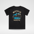 Load image into Gallery viewer, WHEELIE RADICAL TEE - BLUE EDITION
