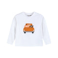 Load image into Gallery viewer, White Football Truck Shirt and Brown Pants Set
