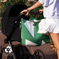 Load image into Gallery viewer, Shoulder Mom Bag Green Graphic
