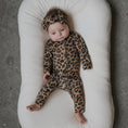 Load image into Gallery viewer, Bamboo Zip Pajamas | Leopard
