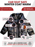 Load image into Gallery viewer, Car Seat Coat | The Road Coat Vegan - Black

