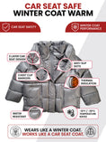 Load image into Gallery viewer, Car Seat Coat | The Road Coat Vegan - Platinum
