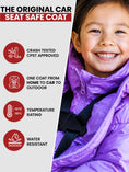 Load image into Gallery viewer, Car Seat Coat | The Road Coat Vegan - Purple
