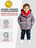 Load image into Gallery viewer, Car Seat Coat | The Road Coat Vegan - Rescue Print
