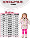 Load image into Gallery viewer, Car Seat Coat | The Road Coat Vegan - Safari Print
