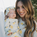 Load image into Gallery viewer, Bamboo Zip Pajamas | Lemon
