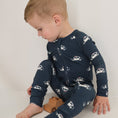 Load image into Gallery viewer, Bamboo Zip Pajamas | Police Cruiser
